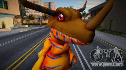 Greymon de Digimon para GTA San Andreas