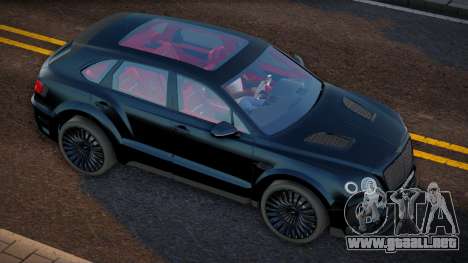 Bentley Bentayga MANSORY Diamond para GTA San Andreas