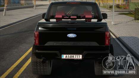 Ford F-150 Shelby 2020 para GTA San Andreas