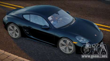 Porsche Cayman 718 CCDP para GTA San Andreas