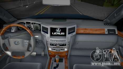 Lexus LX570 FiSTT para GTA San Andreas