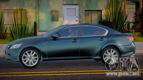 Lexus GS350F Fist para GTA San Andreas