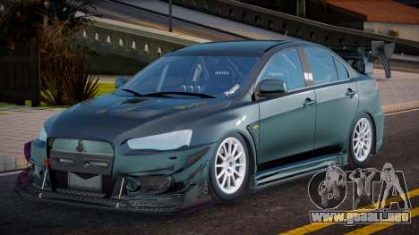 Mitsubishi Evo Lancer X Gor para GTA San Andreas