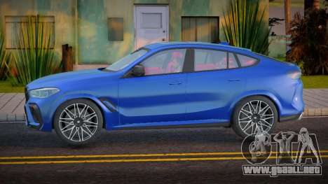 2020 BMW X6 M Competition para GTA San Andreas
