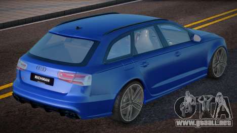 Audi RS6 Richman para GTA San Andreas