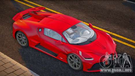 Bugatti Divo Award para GTA San Andreas