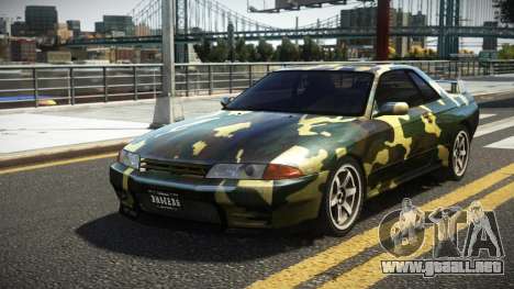 Nissan Skyline R32 ST V-Spec S1 para GTA 4