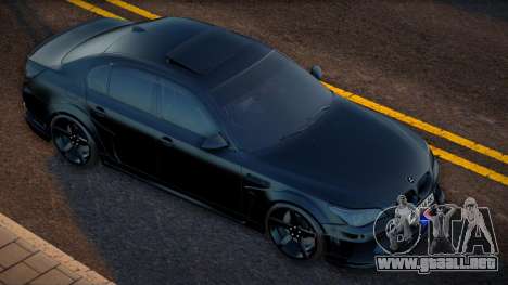 BMW M5 E60 INKS UKR Plate para GTA San Andreas