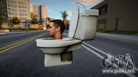 Skin De Skibidi Toilet Original Mike para GTA San Andreas