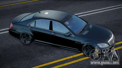 Mercedes-Benz S65 AMG W221 Black para GTA San Andreas