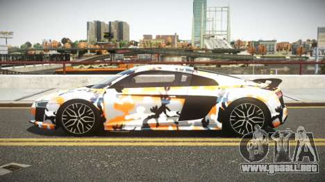 Audi R8 V10 Plus Racing S6 para GTA 4