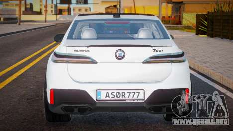 BMW 760LI 2023 ALPINA para GTA San Andreas