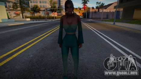 Chaquetas deportivas azules para GTA San Andreas