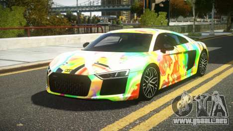 Audi R8 V10 Plus Racing S10 para GTA 4