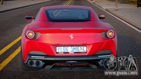 Ferrari Portofino RED para GTA San Andreas