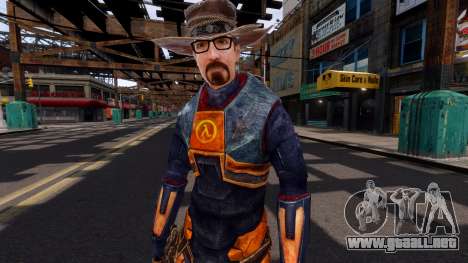 Gordon Freeman HD (Reemplaza Niko) para GTA 4