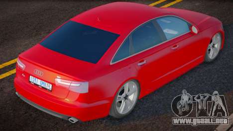 Audi A6 C7 Fist para GTA San Andreas