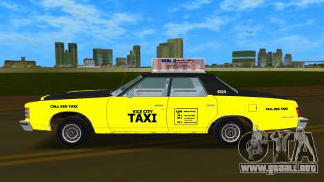 Ford Custom 500 75 Cabbie para GTA Vice City