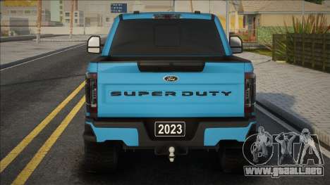 Ford Super Duty 2023 Tremor v1 para GTA San Andreas
