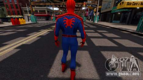 Spider-Man Homecoming Civil War Suit retexture para GTA 4