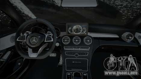 Mercedes-Benz W205 Coupe C63 Brabus 650 Dia para GTA San Andreas