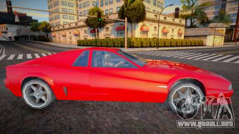 Upgraded Cheetah and Reflection para GTA San Andreas