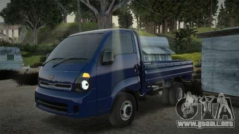 Kia Bongo Azul Oscuro para GTA San Andreas