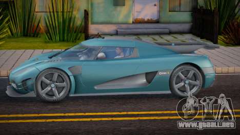 Koenigsegg Agera One:1 Rocket para GTA San Andreas