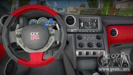 Nissan GT-R R35 2024 para GTA San Andreas