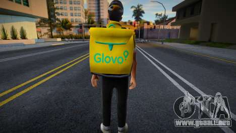 Repartidor Glowo para GTA San Andreas