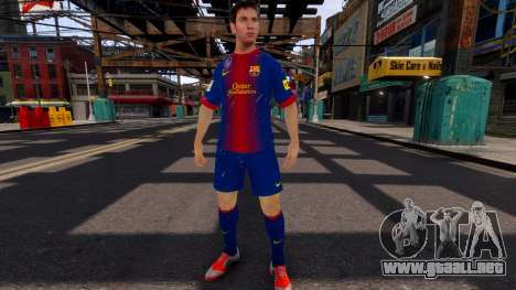 Lionel Messi Skin para GTA 4