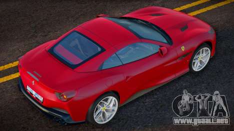 Ferrari Portofino RED para GTA San Andreas