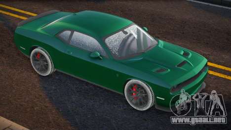 Dodge Hellcat Green para GTA San Andreas