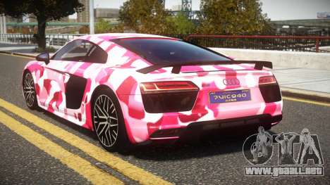 Audi R8 V10 Plus Racing S11 para GTA 4