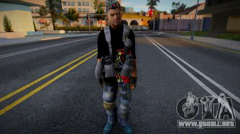 Civil con uniforme militar 2 para GTA San Andreas