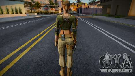 Crossfire Lady Swat para GTA San Andreas