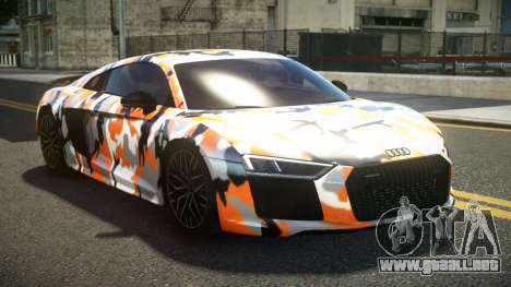 Audi R8 V10 Plus Racing S6 para GTA 4