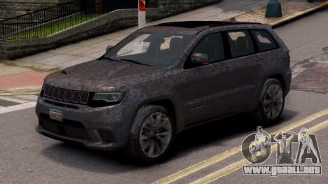 2018 Jeep Grand Cherokee Trackhawk Series IV para GTA 4