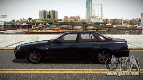 Nissan Skyline R34 SN V1.0 para GTA 4