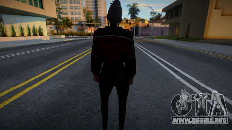 Sudadera y leggings negros 1 para GTA San Andreas