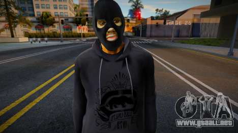 Skin Gangstar Balaclava v1 para GTA San Andreas