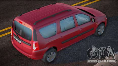 Lada Largus Diamond para GTA San Andreas