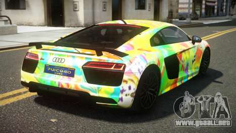 Audi R8 V10 Plus Racing S10 para GTA 4