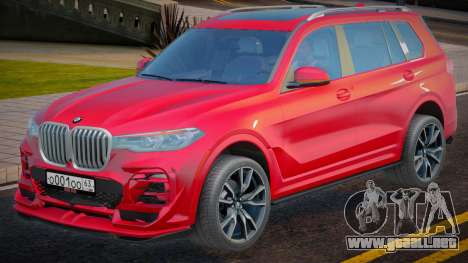 BMW X7 Gold Evil para GTA San Andreas