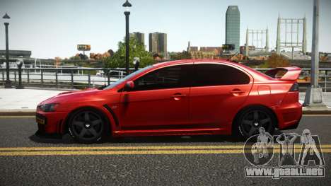 Mitsubishi Lancer Evo X FQ para GTA 4