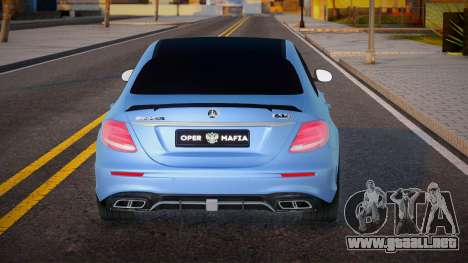 Mercedes-Benz E63 AMG Oper Style para GTA San Andreas
