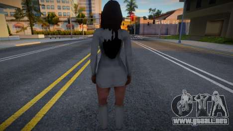 Vestido Blanco 2 para GTA San Andreas