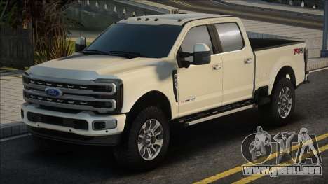 Ford Super Duty 2023 Platinum v2 para GTA San Andreas