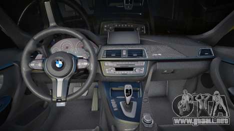 BMW M3 F30 PL Plate para GTA San Andreas