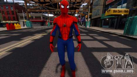 Spider-Man Homecoming Civil War Suit retexture para GTA 4